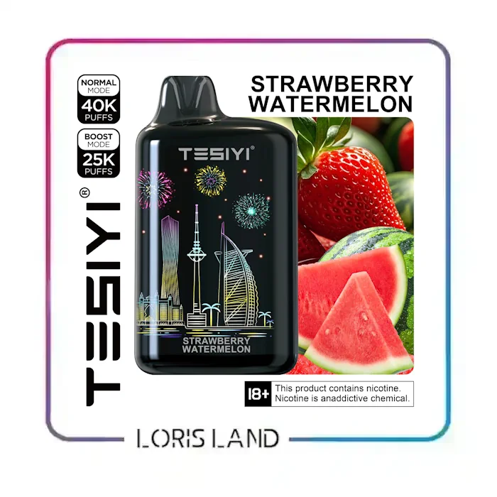 پاد یکبار مصرف هندونه توت فرنگی تی سی 40 هزار پاف